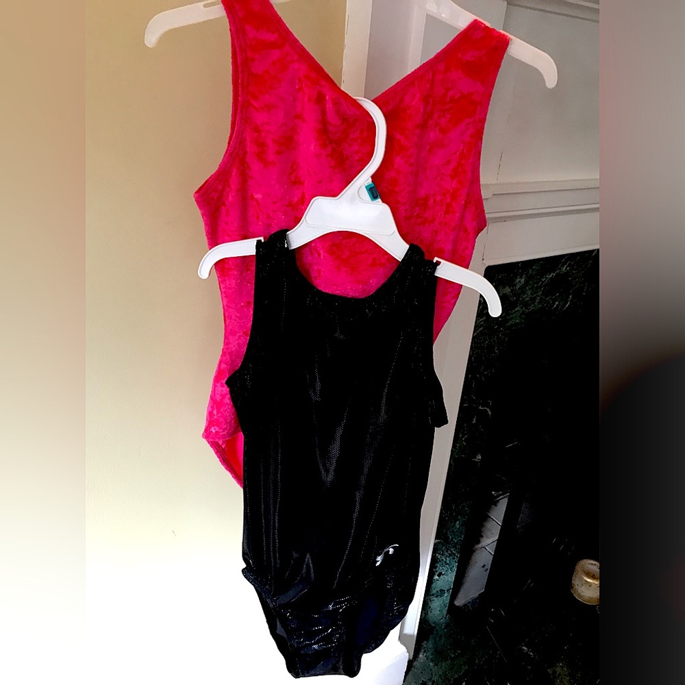 Pair of Adult/ Teen one piece leotards Size Medium